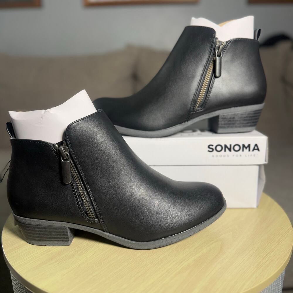 Sonoma Millo Ankle Boots, Black, US 7